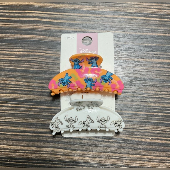 NWT Bundle Disney Lilo and stitch hair claw clips - Picture 2 of 3